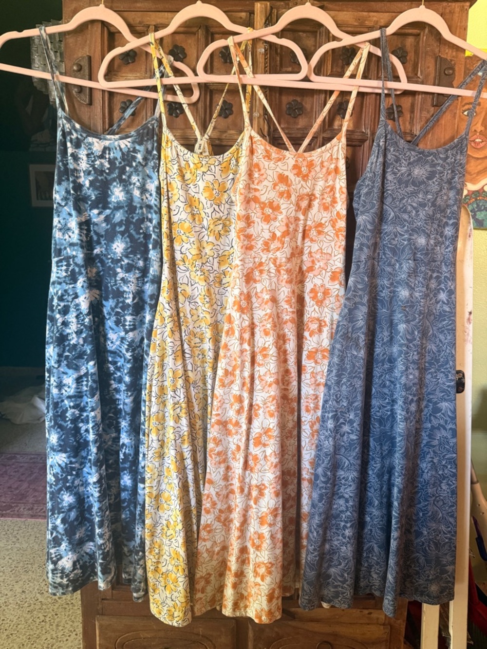 Bumdle of 4 Pact Women's Maxi Slip Dresses